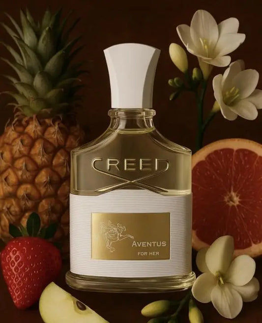 CREE AVENTUS FOR HER PERFUME WITH ORIGINAL BRAND BOX PACKAGING QR ALSO