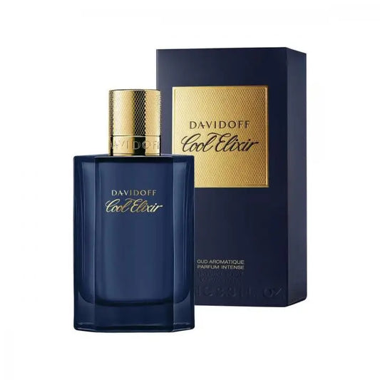 DAVI OFF COOL ELIXIR PERFUME WITH ORIGINAL BRAND BOX PACKAGING QR ALSO