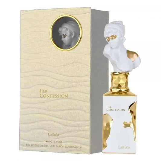 HER CONFESSION BY LATTA PERFUME WITH ORIGINAL BRAND BOX PACKAGING QR ALSO