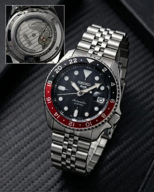 Seik 5 Sports GMT Edition Luxury Article With Original Brand Tags Everything SEIK1038