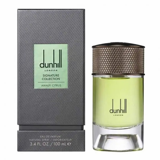 DUNHI SIGNATURE COLLECTION AMLAFI CITRUS PERFUME WITH ORIGINAL BRAND BOX PACKAGING QR ALSO