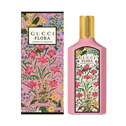 GUC FLORA PINK Premium Quality PARFUM WITH ORIGINAL BRAND BOX PACKAGING QR ALSO