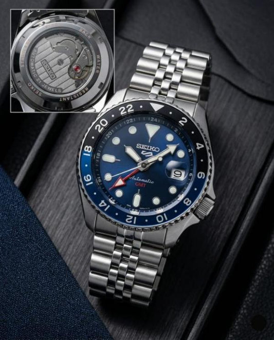 Seik 5 Sports GMT Edition Luxury Article With Original Brand Tags Everything SEIK1039