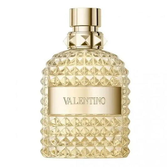 VALENTIN UOMO BORN IN ROMA THE GOLD PERFUME WITH ORIGINAL BRAND BOX PACKAGING QR ALSO