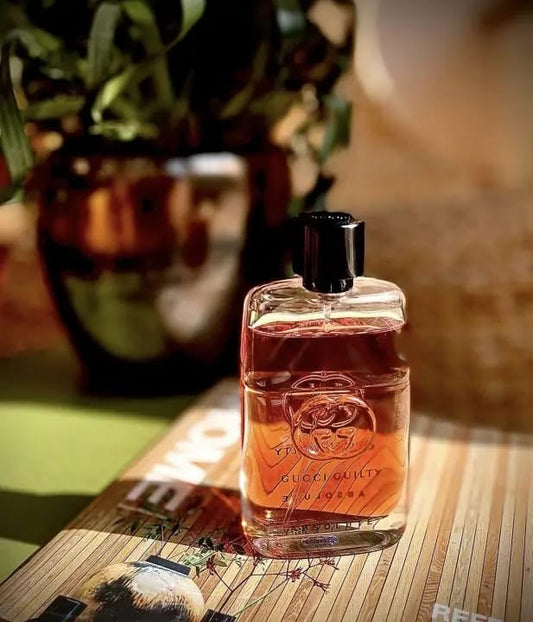 GUC GUILTY PREMIUM QUALITY PERFUME WITH ORIGINAL BRAND BOX PACKAGING QR ALSO