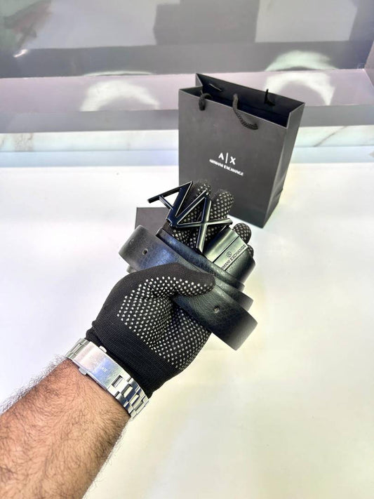Arm Exc Belt Black With OG Brand Box