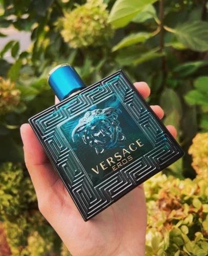 Versace EROS Eau De Parfum 100ML 172 PARFUM  WITH ORIGINAL BRAND BOX PACKAGING QR ALSO