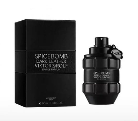 SPICEBO DARK LEATHER V&R EDP PERFUME WITH ORIGINAL BRAND BOX PACKAGING QR ALSO