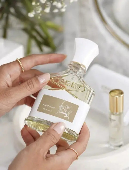 CREE AVENTUS FOR HER PARFUM  WITH ORIGINAL BRAND BOX PACKAGING QR ALSO