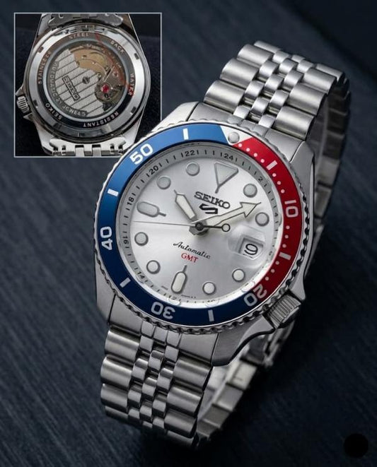 Seik 5 Sports GMT Edition Luxury Article With Original Brand Tags Everything SEIK1036