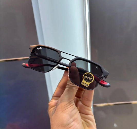 RAY FULL BLACK PREMIUM QUALITY SUNGLASSES LIVE VIDEO CALL FACILITY RY09