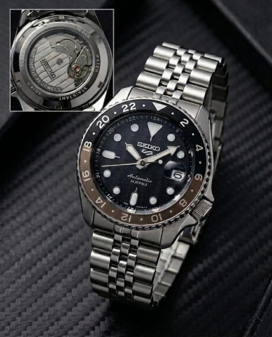 Seik 5 Sports GMT Edition Luxury Article With Original Brand Tags Everything SEIK1037