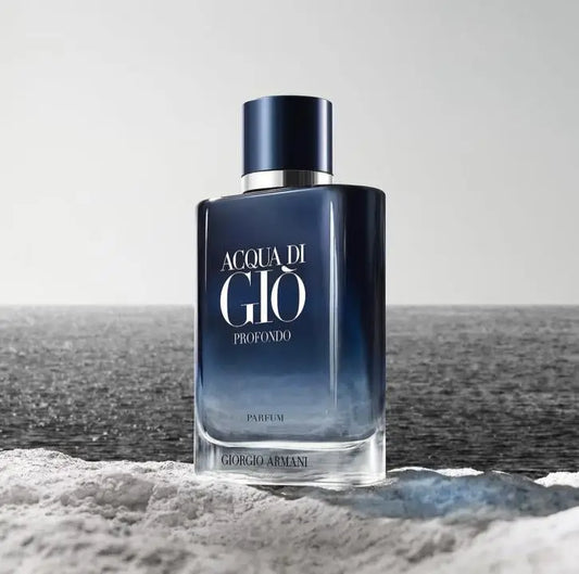 ARM ACQUA DI GIO PROFONDO PARFUM PREMIUM QUALITY PERFUME WITH ORIGINAL BRAND BOX PACKAGING QR ALSO