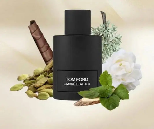 TOM_FOR_D OMBRE LEATHER EDP PERFUME WITH ORIGINAL BRAND BOX PACKAGING QR ALSO